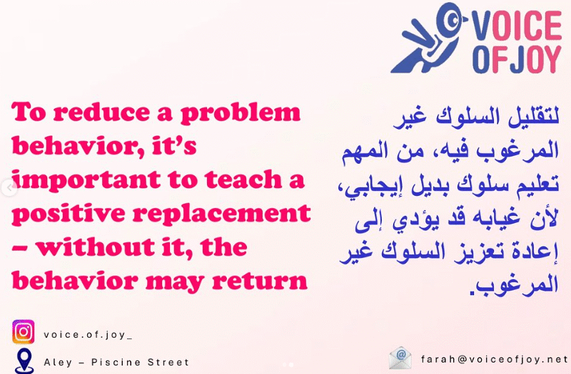 Reduce a Problem Behavior